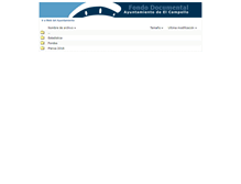 Tablet Screenshot of fondos.elcampello.es